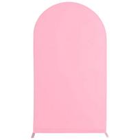 Banketų Dekoracijos Vestuvių Fono Dangalai Poliesterio Arkos Stovo Dangalai Kūdikio Krikšto Dekoracijos Beige-120x50cm