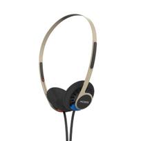 KOSS KPH40 Utility Ausinės su nuimamu laidu S dydžio, ant ausų, Sistema, Itin lengvos (Rhythm Beige)
