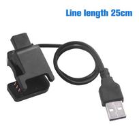 New Black Smart Watch Universal Usb Charging Cable 3 Pins Charger Clip Power Adapter Charger Portable Wristband Usb Fast Charging Cable one size