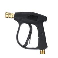 High-Pressure Washer Short Nozzle, M22-14MM to 1/4  Quick Connect for Car Wash Guns Aluminum single gun