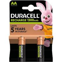 Duracell uzlādējamais akumulators NiMH HR6 AA 1300mAh 2 gab. 421143