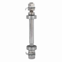 Durable Length 140mm 180mm Bike Wheel Hub Axle Metal Sliver Solid Shaft Lever 6000 Bearing Front Rear Hub Axle Road Bikes 140mm