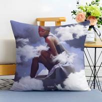 Ariana Grande Cushion Cover Washable Linen comfort Soft  for Sofa Bed Cozy Home Room Decor 30x30cm