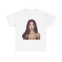 Megan Fox Unisex T-shirt Heavy Cotton Tee Gift New S