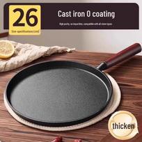 Qiwei Cast Iron Non-Stick Pancake Frying Pan