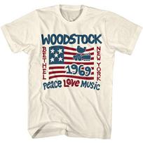 Woodstock Star Spangled New York Men T Shirt S
