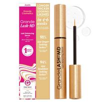 Grande Cosmetics GrandeLASH-MD blakstienas auginantis serumas, skatina storesnes, ilgesnes blakstienas, maitina ir stiprina, greitai veikianti blakstienų priežiūra