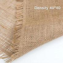 160*50cm Natural Burlap Fabric For DIY Curtain Wall Coverings Xmas Background Decoration Mesh Jute Textile Cloth Sewing Material 19.6 x63in(50x160cm)