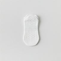 Womens Cotton Yoga Socks Thin Mesh Non-Slip Grip Pilates Fitness Seamless Indoor Exercise White