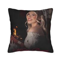 S-Freyas Skye Uk Singer Stars Align Concert Pillowcases Fashion Pillow Case For Couch Sofa Bedroom Soft Pillow Cover Peach skin 18*18(CM)-1Pcs