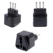 Universal UK/US/EU/AU to italy 3pin travel plug converter plug adapter convert