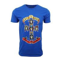 Guns N Roses Cross T Shirt Royal S