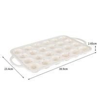24-Cup Nonstick Mini Muffin Pan, Silicone Mold with Metal Reinforced Frame for Easy Release, Dishwasher Safe Baking Tray