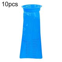 Handle 10Pcs 1000ML Disposable Travel Car Airplane Motion Sickness Nausea Vomit Bag mėlyna
