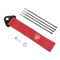 Dekoratyvinės nailoninės automobilio buferio vilkimo virvės, skirtos Fiat 500 Abarth Panda Tipo Egea Doblo 124 Spider Stilo, Automobilio priedai For Abarth Style 5 red