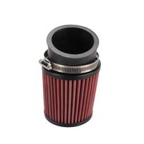 Off-Road Motorcycle Kart Accessories 62MM Air Filter Suitable For 212cc 6.5hp GX154 160 390Engine Modified Motorcycle Air Filter raudona juoda spalva