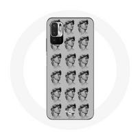 Coque pour Xiaomi Redmi Note 10 5G Statue fond gris