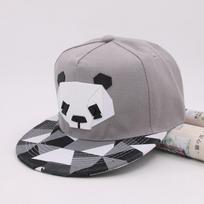 Karštos animacinių filmų kepurės 3D silikoninės pandos gyvūnų rašto beisbolo kepurės Snapback kepurės mergaitėms berniukams hiphopo kepurės nuo saulės suaugusiems