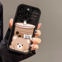 Telefono dėklas, skirtas iPhone 16 13 11 Pro Max iPhone 11 13 16 Samsung S24 Ultra Samsung A54 Redmi note 12 11 Infinix Case iPhone 7&8 juoda