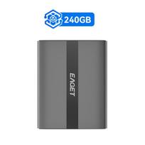 EAGET 2T Nešiojamasis SSD Type-C į USB-A/C Duomenų Kabelis Prijungti 1T/480G/240G/120G SSD Vaizdo įrašams ir Nuotraukoms PC ir Mac 240G