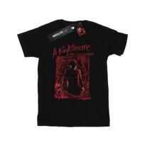 A Nightmare On Elm Street Womens/Ladies Freddy Silhouette Cotton Boyfriend T-Shirt XXL juoda