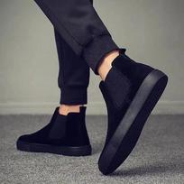 Non Slip Casual Black Boots for Men Designer Original Deals New Low Price Fashion Hot Selling Trendy 2025 In Promotion Man Shoes 38