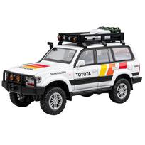 1/24 Toyota Land Cruiser LC80 Alloy Car Model Diecast Metal Toy Off-road Vehicles Car Model Simulation Sound and Light Kids Gift balta