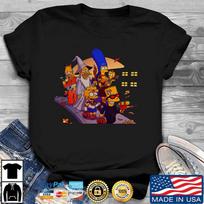 The Simpsons Halloween Short Sleeve Shirt ALl size shirt Gift Halloween D1133 Unisex T-Shirt M