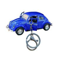 Raktų pakabukas su traukiamu automobilio durų atidarytuvu, animacinis dizainas, dvigubas žiedas, kabliukas, mokyklinės kuprinės raktų pakabukas, kelioninis aksesuaras mėlyna