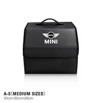 Automobilio bagažinės organizatorius Laikymo dėžė Didelės talpos odinis lagaminas MINI Cooper R56 F56 R50 JCW Cabrio Aceman Countryman Clubman