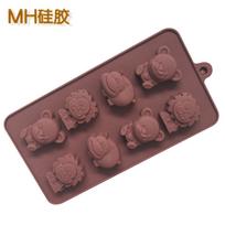 Silicone Cake Mold Flexible Non-Stick Baking Pan for Homemade Desserts and Pastries Durable Heat Resistant Kitchen Tool One Size