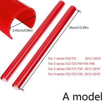 Sport Sticker Car Front Grille Nose Trim Air Inlet Bar Strip Vent For BMW F20 F21 F22 F23 F30 F31 F32 F33 F44 F45 1 2 3 4 series A model Red