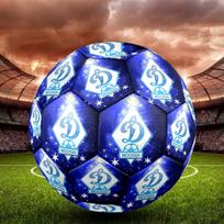 FC Dynamo Moscow Indoor Soccer Ball Size 5 Colorful All Ages Machine Stitched PVC Competition Ready Durable High-Bounce