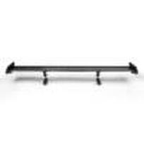 GT Rear Trunk Wing Racing Spoiler Black Universal Hatch Adjustable Aluminum C102-011-Black C102-011-Black