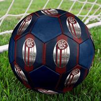 1pc Bologna FC 1909 Soccer Ball Size 5 Indoor Soccer Ball Fashion Colorful Backyard Game - Great For Sports Fans Gift HE14