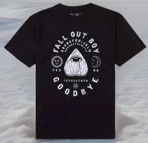 Fall Out Boy Goodbye NEW Concert T-Shirt Spirit Board 2XL Band Tour FOB NWT 3XL
