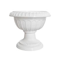 Gėlių urnos vazonas Plastikinis augalų vazonas Baltas Maža gėlių urnos Elegantiškas C