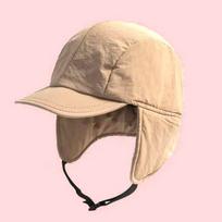 Lightweight Earflaps Visor Hat Multi-functional Windproof Pilot Cap Ear Protection Ushanka  Women žalia