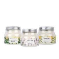 Kimirica vonios druskos trio dovanų rinkinys kūno SPA, atsipalaidavimui ir skausmo malšinimui, 100% veganiškas, žalia arbata, ginkmedis ir alavijas, 300 g 100% veganiškas