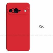 For Google Pixel 9 Case Google Pixel 9 Cover Original Bumper Shockproof Liquid Silicone TPU Phone Back Cover For Google Pixel 9 Pixel 9 raudona