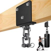 Punching Bag Hanger for Heavy Bag Beam Mount Hardware 360° Rotation Boxing Bag Ceiling Mount one size juoda