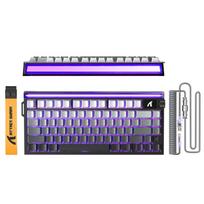 ATTACK SHARK R85HE Gaming Rapid Magnetic Lighted 8000Hz Polling 256K Scan Aluminum 16 Million Color RGB Mood Low High C01ULTRA Cable Included Moonlit