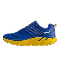 Hoka One One Clifton 6 Low Top Running Shoes Men sneakers Yellow Blue 1102872-NBLM 46