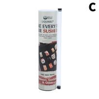 Food Grade Sushi Paper Tube Mold Easy DIY Sushi Maker Quick Push Sushi Roller for Household Kitchen Homemade Food C