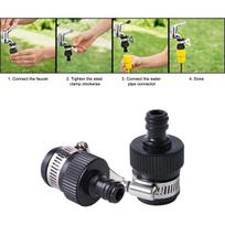 BHBL 2-Pack Universal Faucet Hose Adapter with Rubberized Grip - Perfect for Garden, Kitchen, and RV Water Connection China Mainland