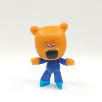 Be Be Bears Action Figures Famous Russian Educational Cartoon Anime Original 3-4cm Collectible Figures Toy Kids Birthday Gifts