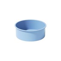 6 Inch Round Silicone Cake Baking Pan Mold Flexible Non Stick Reusable Bakeware for Oven Microwave Dishwasher mėlyna