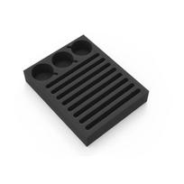 Black Foam Cup Holder Storage Rack for Caravan RV Glass Mug Organizer Compatible with VW Camper Van Motorhome