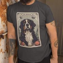 Bernese Mountain Dog Shirt, The Berner Tarot Card Shirt Bernese Dog Mom Gift M
