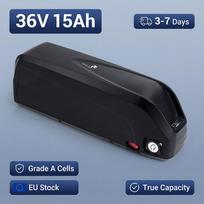 36V 15Ah Baterija E dviračiui ant rėmo Vokietijos sandėlyje, 2600mAh 10s6p Ličio Paketas 25A BMS 2A XT60 Miesto, Storapadžiams, Kalnų Dviračiams 36 V 15AH